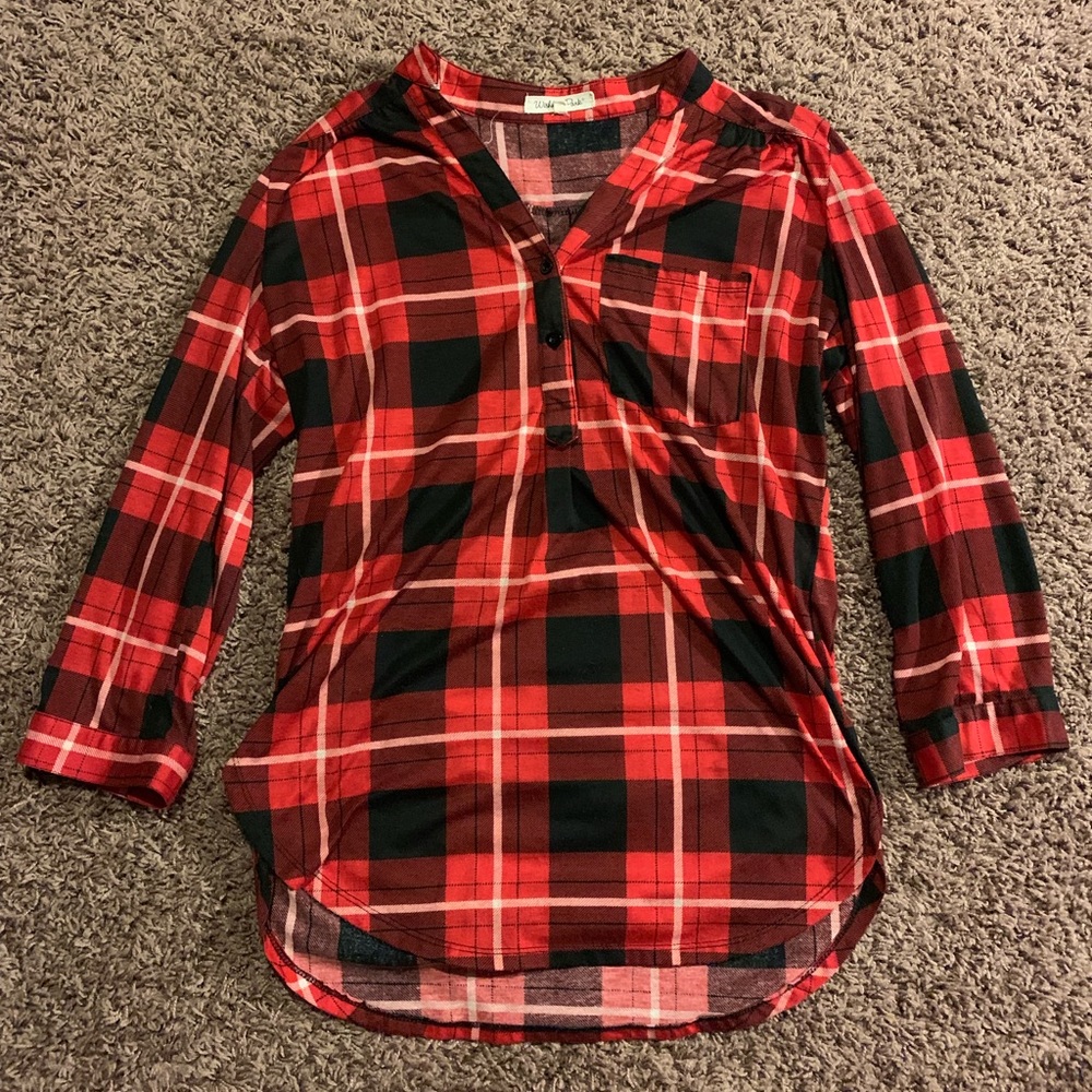 Pullover flannel